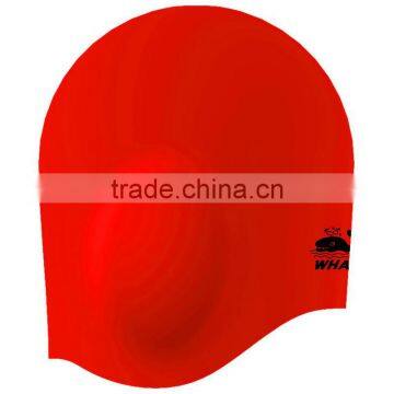 Professional swimming cap and silicone racing swimming cap with ear protection