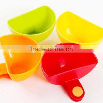 2015 New Dip Clips A Dip and Clip Relish Plate Pepper Easy Clean up Dishwashier Safe 4pcs in 1 Set photo-2