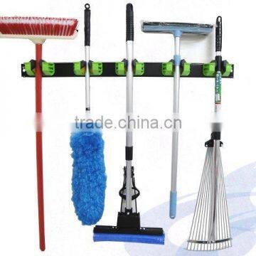 Professional Patent Garden Mop Tool Holder Rack With Screw Fixed Plate photo-2