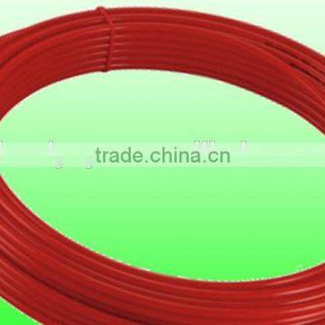 Outstanding Hardness Abrasion Resistance Brake Nylon Pipe 12mm*9mm Red Used for Automobile