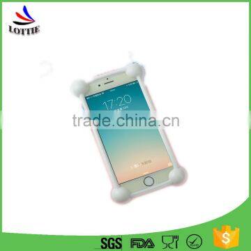 High Quality Colorful Candy Cute Ring Support Universal Soft Silicone Phone Holder Suitable For 3.5-6 Inch Phone Model photo-3