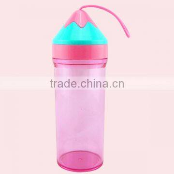 350ML Large Cheap Plastic Water Bottle With Belt photo-2