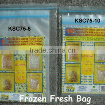 Frozen fresh storage bag