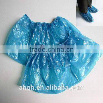 PE Shoe Disposable Shoe Cover,Disposable PE Water Proof Shoe Cover,Green/Blue Disposable PE Shoe Cover photo-3