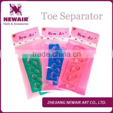 Professional Nail Art Silicone Toe Separator and EVA Colorful Finger Spacer for Nails photo-4