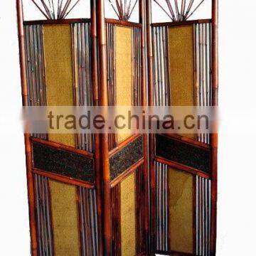 bamboo folding screen