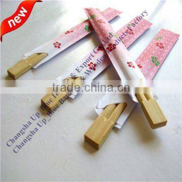 more types of paper packing twins/tensoge bamboo chopsticks