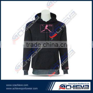 2016 printing unique custom zipper pocket man's hoodies