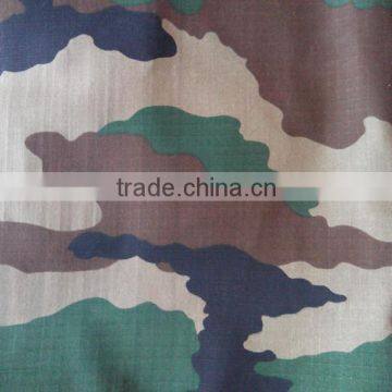 CVC cotton/polyester military uniforms camouflage fabric