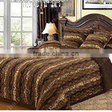 Faux Fur Flannel Plain Colour Quilt Blanket Pillow Handmade Patchwork Quilt Needlework Bed Linen Bedclothes 16 photo-4