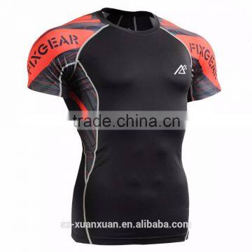 2016 Men Sportsware Running T-shirt Short Sleeve photo-3