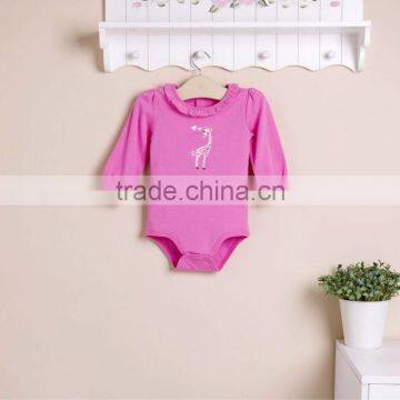 mom and bab 2013 Autumn baby clothes 100% cotton girl bodysuit