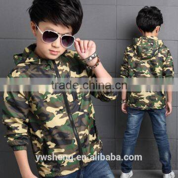 2016 children's camouflage boys winter Jacket