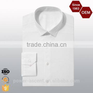 OEM High Quality Long-sleeve Comfortable White Long Shirt Man photo-2