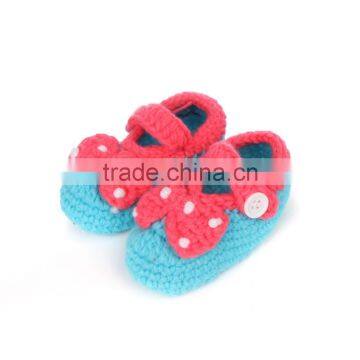 White Rabbit Shape Shoes For Baby Cute Knitted Soft Shoes Infant Newborn Shoes photo-2