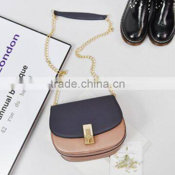 Zm50151b 2017 New Model Women Handbag Fashion Simple pu Leather Chain Bags photo-6