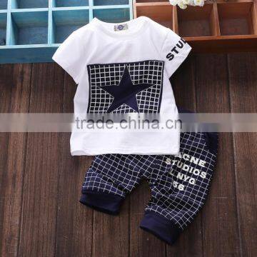 3-18 Month Boys Formal Wear Cotton on Kids Clothing Set Wholesale photo-4