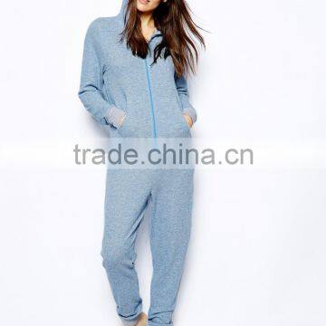 Women adult cheap custom onesie hooded paiamas