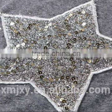 2016 Shining T-shirt O-neck Fashion Design for Girls photo-4