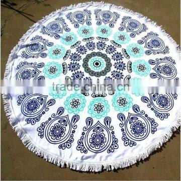 Indian Round Mandala Tapestry Roundie Throw Blanket Hippie Beach Towel Yoga Mat photo-6