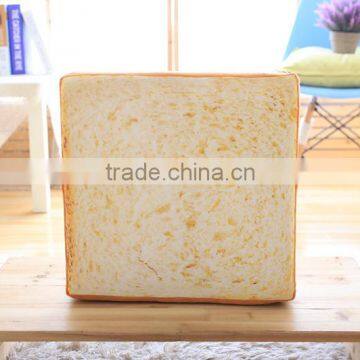 Amazon Hot Selling Soft Cat Sponge Cushion Bread Fruits Printing Pillow photo-3