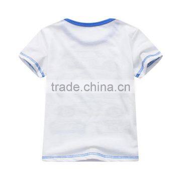 Wholesale Summer Cotton Priting Kids Girl Short Sleeve t Shirts photo-2