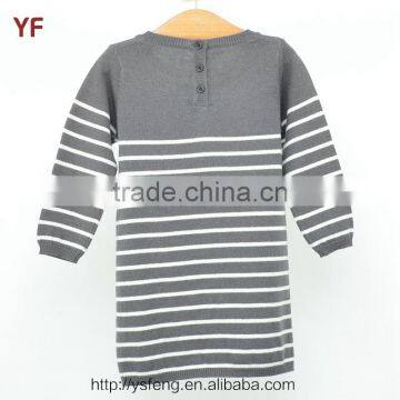 Girls Knitting Pattern Fancy Sweater Dress For Children photo-3