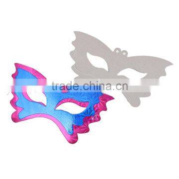 Christmas Snowflake Pattern Props Decorations Paper Masquerade Eye Mask For Birthday Party photo-3