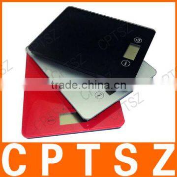 Touch Screen High Precision 5kg/1g Food Digital Kitchen Scale/Timing Tray Coffee Balance photo-5