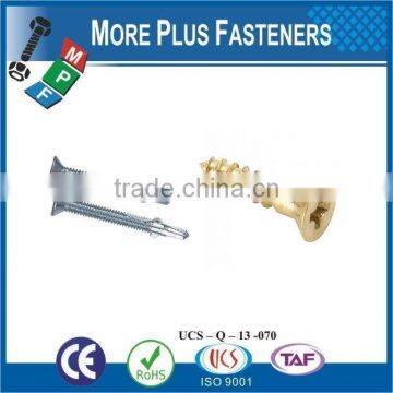 Taiwan M3 M12 M2.5-0.45 x 8mm DIN 7985 Phillips Drive Pan Head Grade A2 Stainless Steel Machine Screw With Hex Double Lock