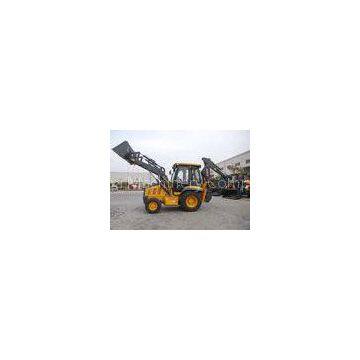 1.2 CBM Front Bucket Tractor Loader Backhoe , 4 In 1 Bucket Heavy Equipment Backhoe