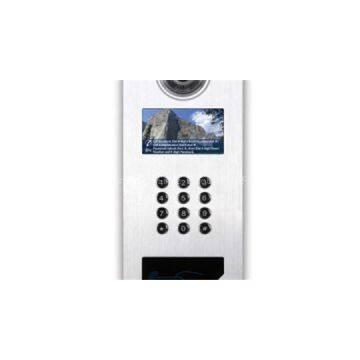 4.3 Inch TFT LCD Screen Keypad Outdoor Station For Multi Aparments With Night Vision
