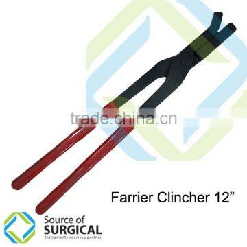 Professional Farrier Nail Clincher / Curved Jaw Nail Clincher / Horse Nail Clincher photo-2