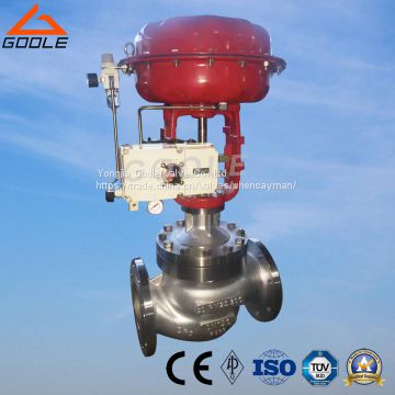 Single Seat Pneumatic Control Valve