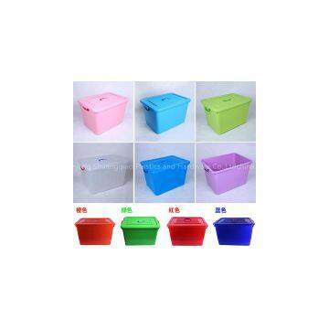 Multifunctional household plastic storage box