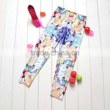 Factory Wholesale New Kids Leggings Digital Printing Fitness Plus Size S100-45