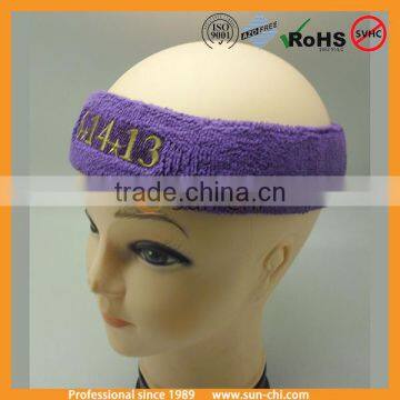 fashion multi polyester sport headband,sport headband