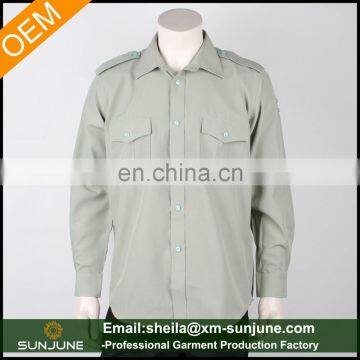 Long Sleeve Men's Industrial Work Shirt