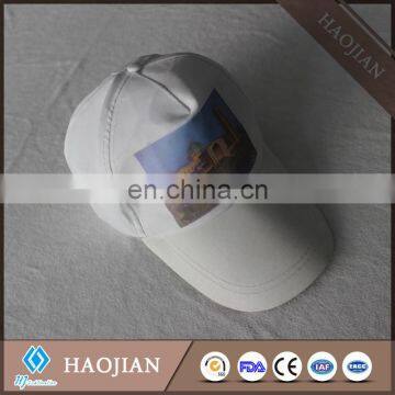Sublimation White Baseball Cap Dad Hat photo-3