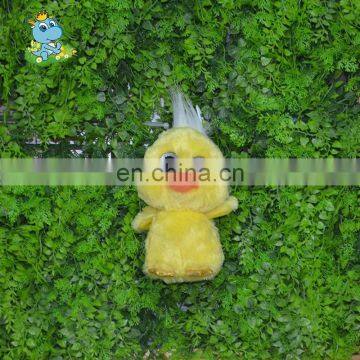 Super lovely stuffed big eyes plush yellow duck toy for baby