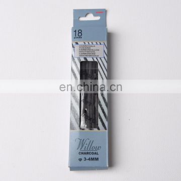 Dia. 3~4mm Length 120mm Sketch Pencil Charcoal Round Willow Charcoal Stick