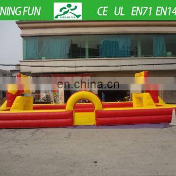 Giant inflatable mini football field,inflatable basketball for sport