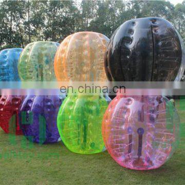 HI competitive 0.8mm TPU Dia 1.5m inflatable body bumper ball with led light cheap bumper ball