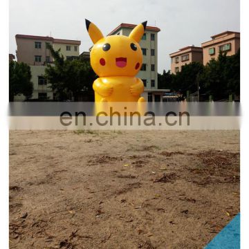 high standing giant inflatable pikachu. inflatable pikachu attractive event