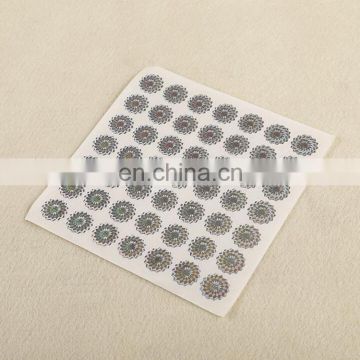 Customized cheaper price anti-counterfeit laser adhesive sticker for environmental protection adhesive