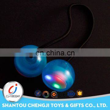 Fashion wholesale stress relase yoyo ball finger light toy