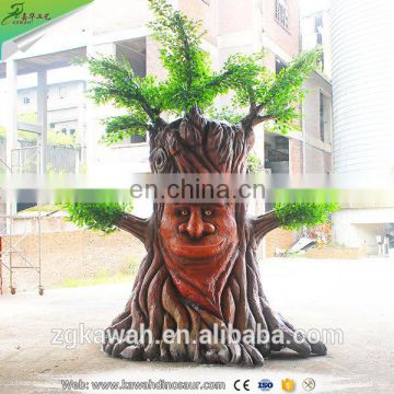 KAWAH Artificial Animatronic Tree Lifelike Funny Talking Tree For Sale