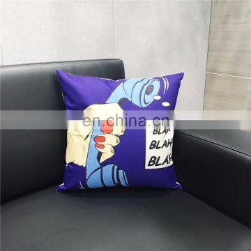 American Vintage Style Custom Printed Cushion Cover photo-4