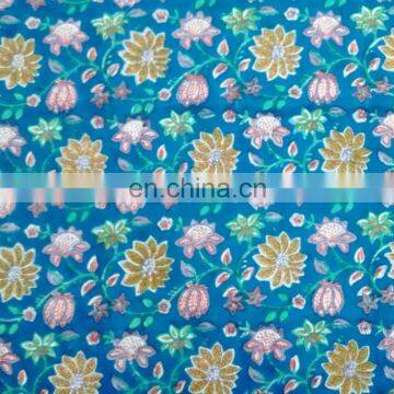 Wholesale African Prints Block Prints Textile Cotton Jaipuri Handmade Fabric