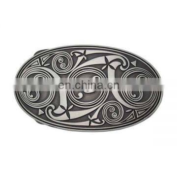 Fashion metal western belt buckles